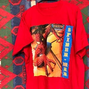Spider-Man movie promo T-shirt size large